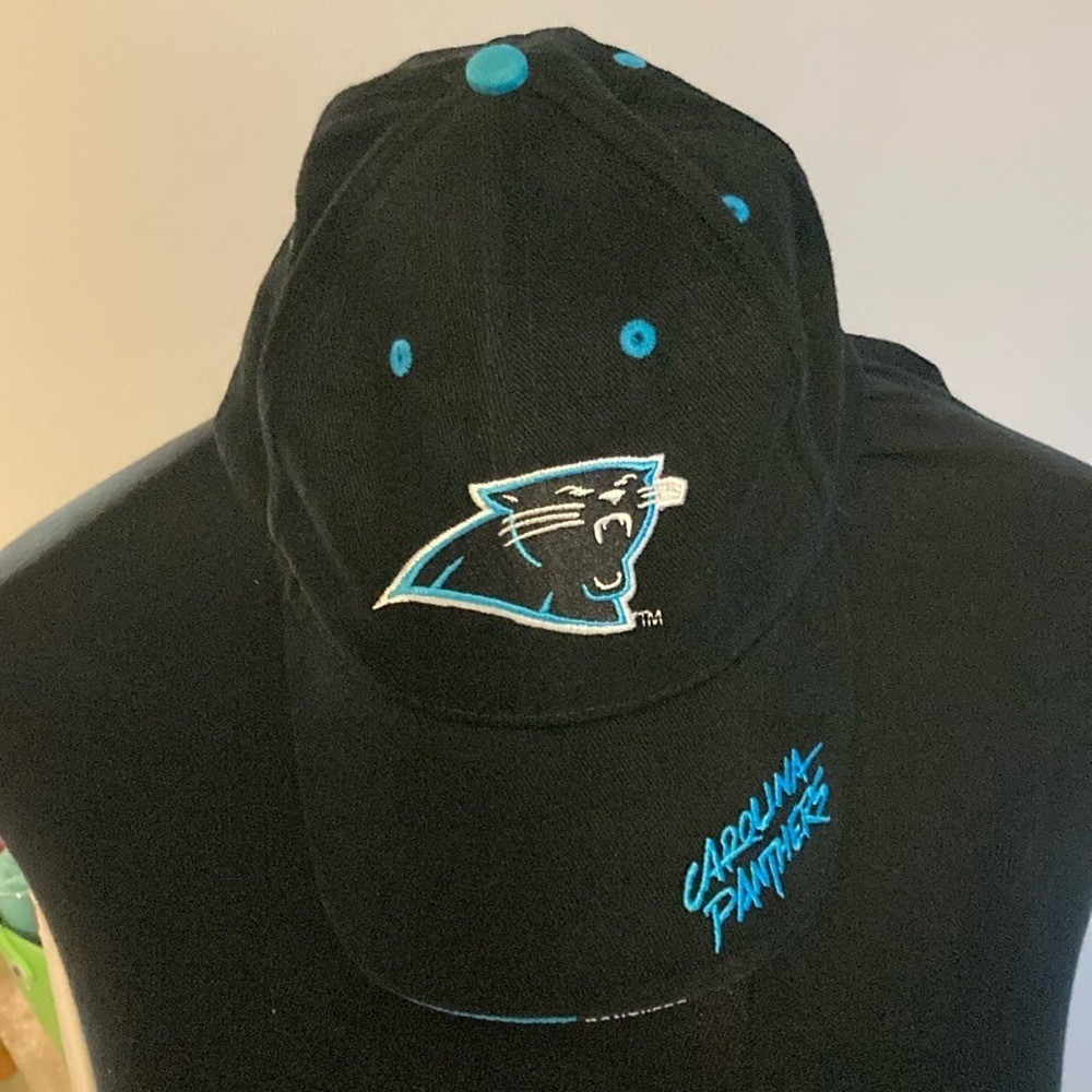 Carolina Panthers Logo NFL Hat Y2K Sportswear Chrysler Jeep Dodge Baseball Cap
